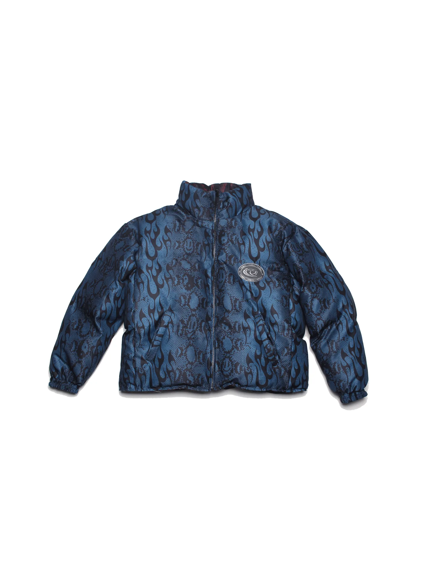 PYTHON FLAME double-sided puffer