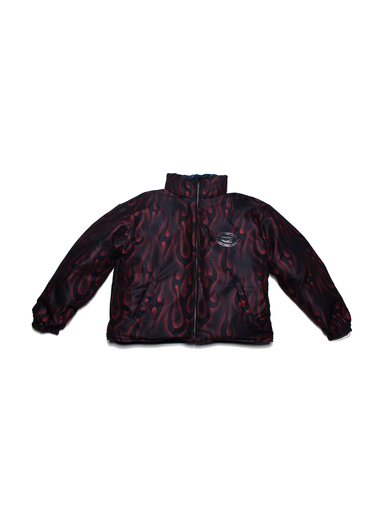 PYTHON FLAME double-sided puffer
