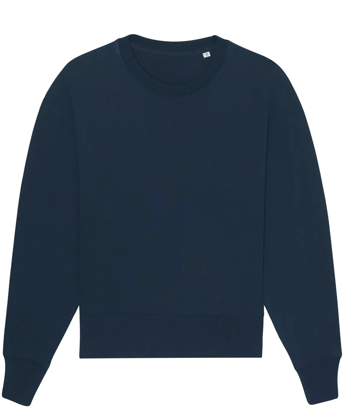 Radder oversized brushed crewneck (STSU857) | French Navy