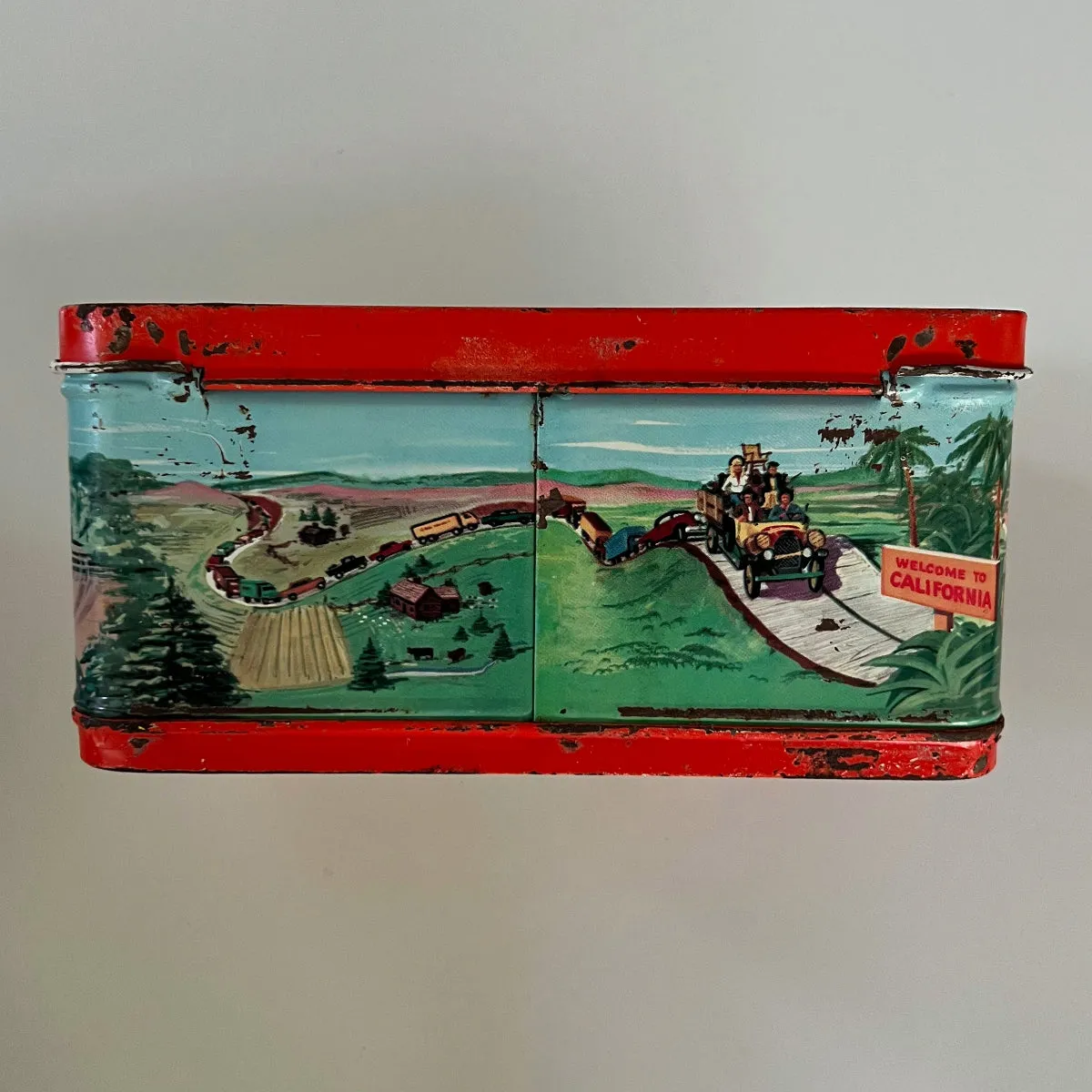 Rare Vintage 1963 The Beverly Hillbillies Lunchbox with thermos