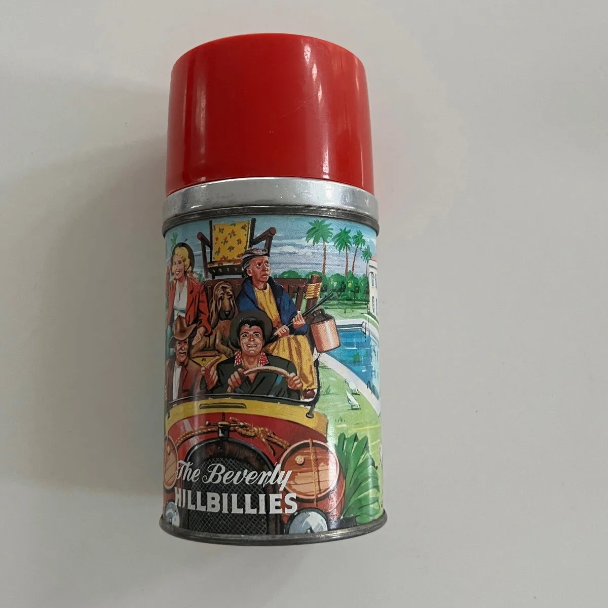 Rare Vintage 1963 The Beverly Hillbillies Lunchbox with thermos