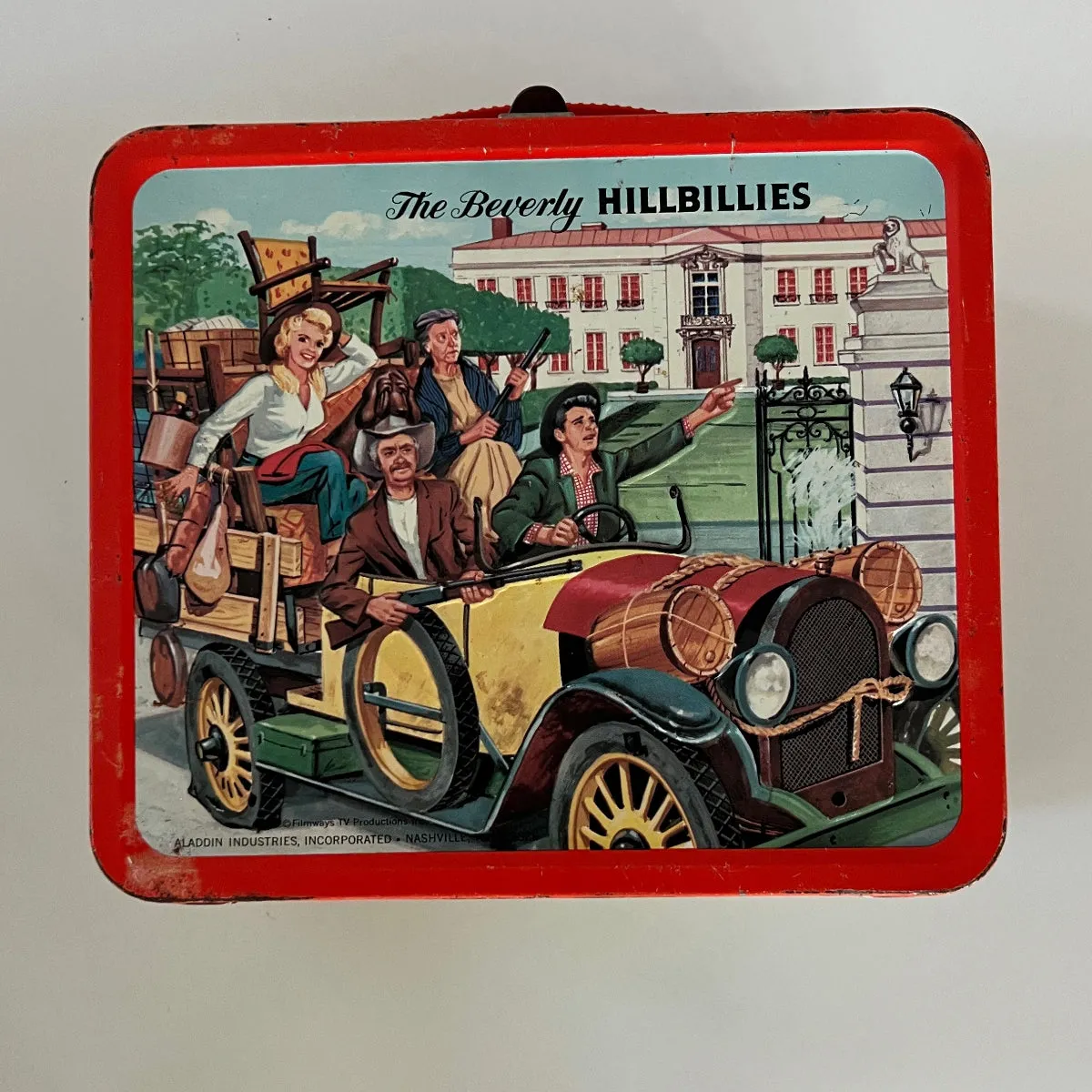 Rare Vintage 1963 The Beverly Hillbillies Lunchbox with thermos