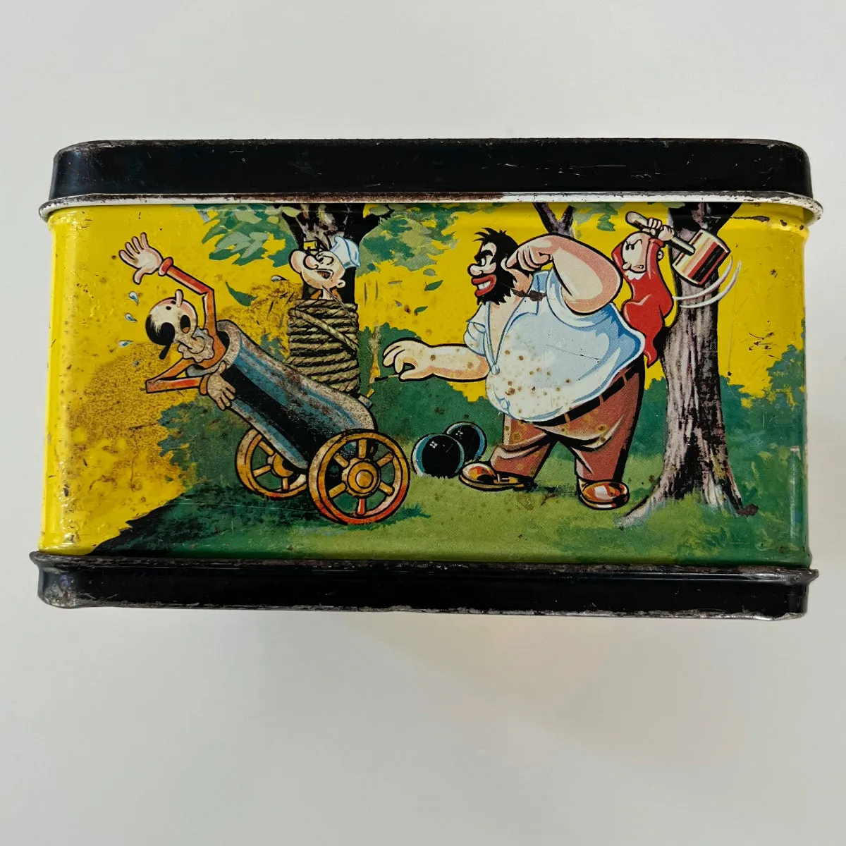 Rare Vintage 1964 Popeye Lunchbox with Thermos