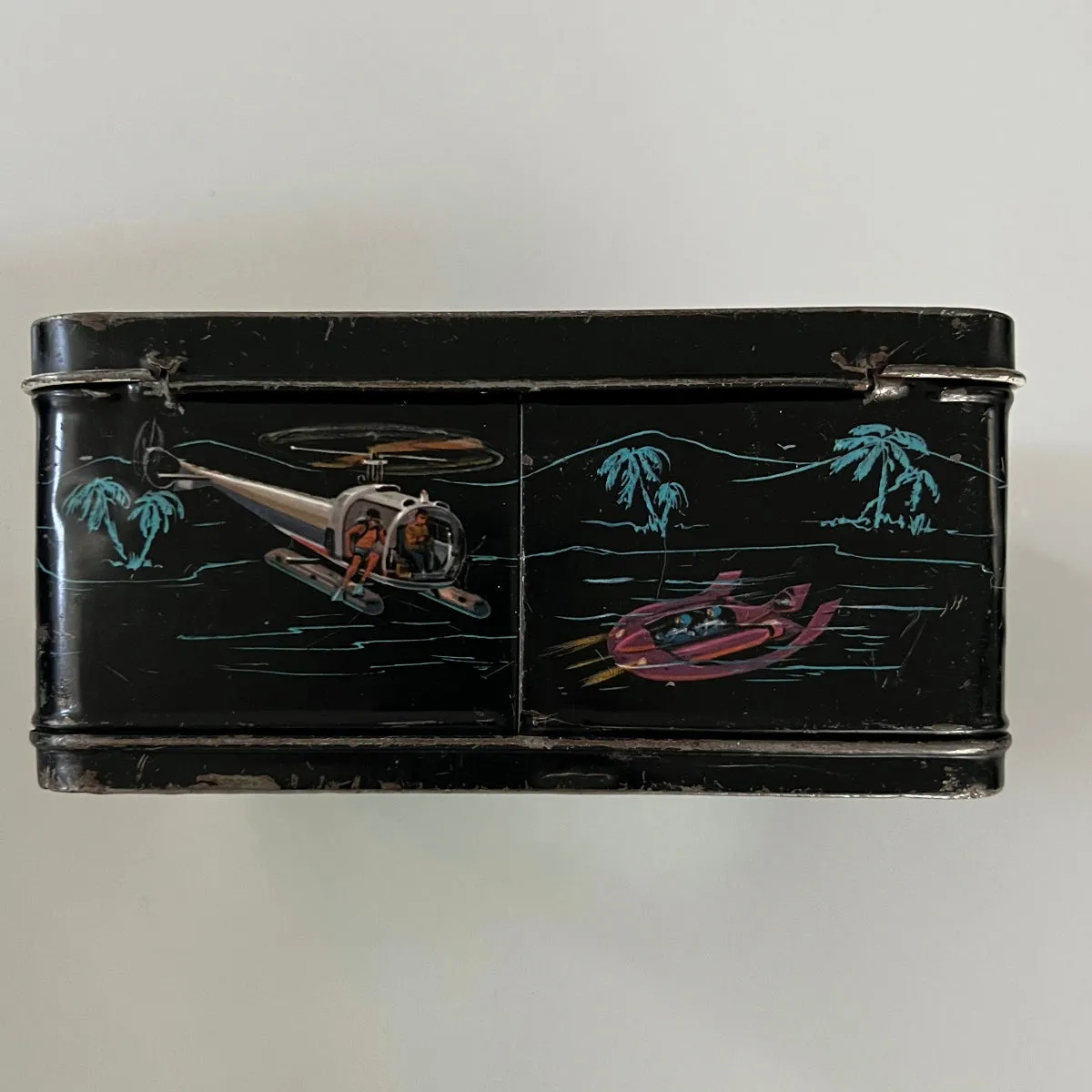 Rare Vintage 1966 James Bond 007 Lunchbox only no thermos