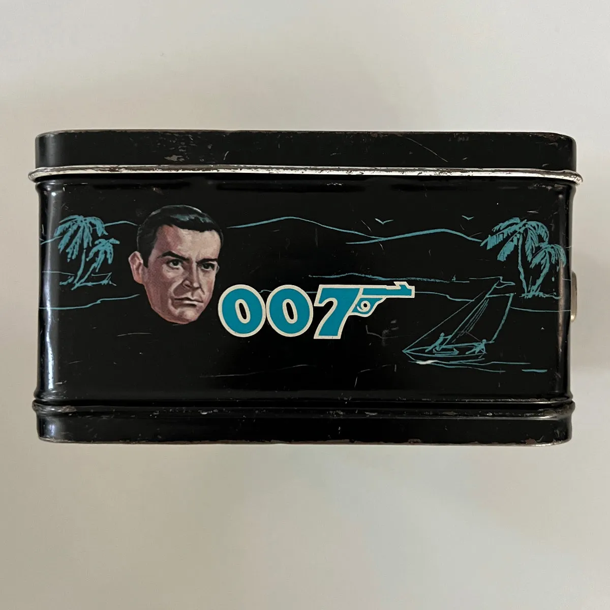 Rare Vintage 1966 James Bond 007 Lunchbox only no thermos