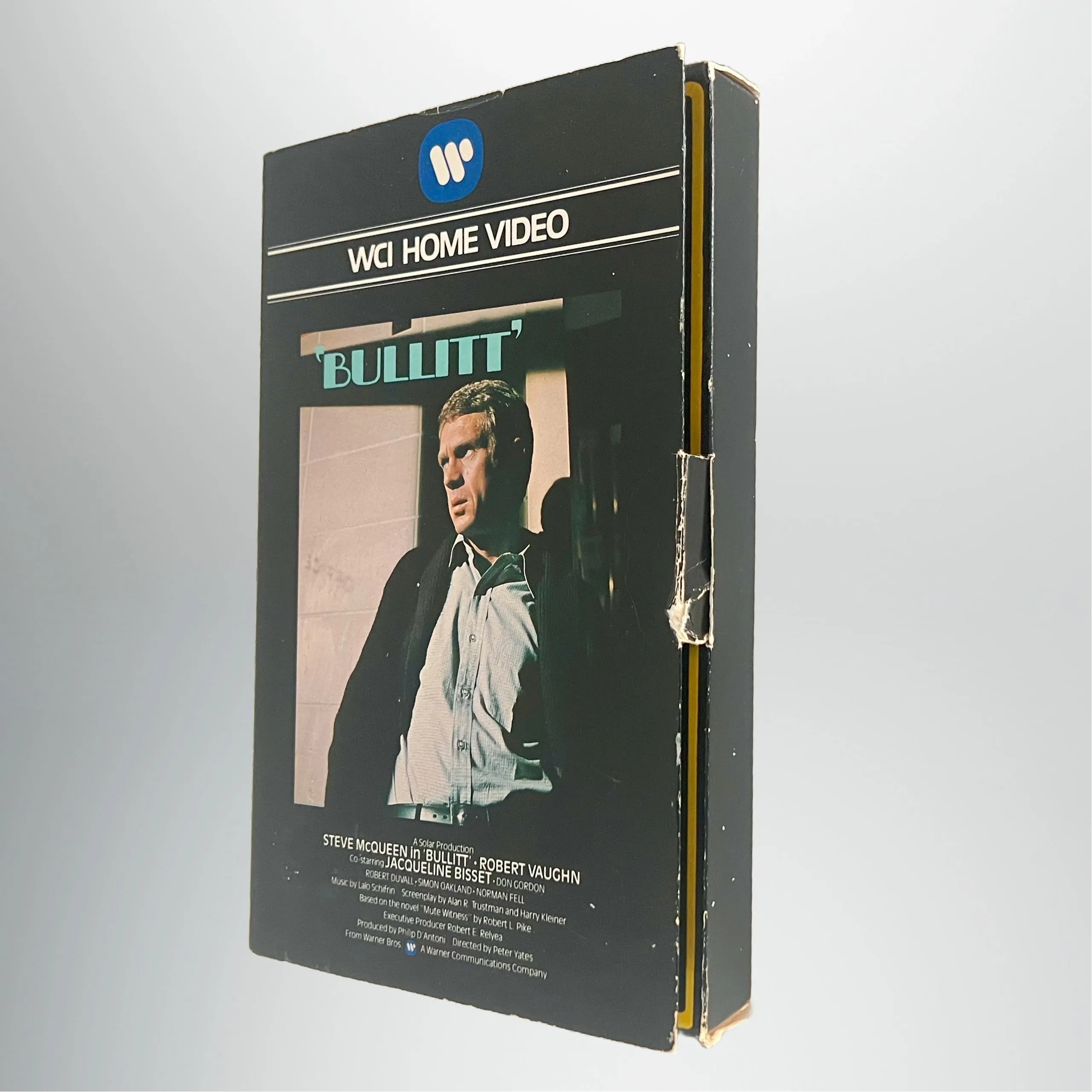 Rare Vintage Steve McQueen Bullitt 1980 First Print Gatefold VHS
