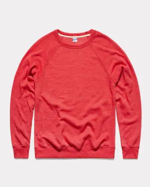Red Essential Unisex Crewneck