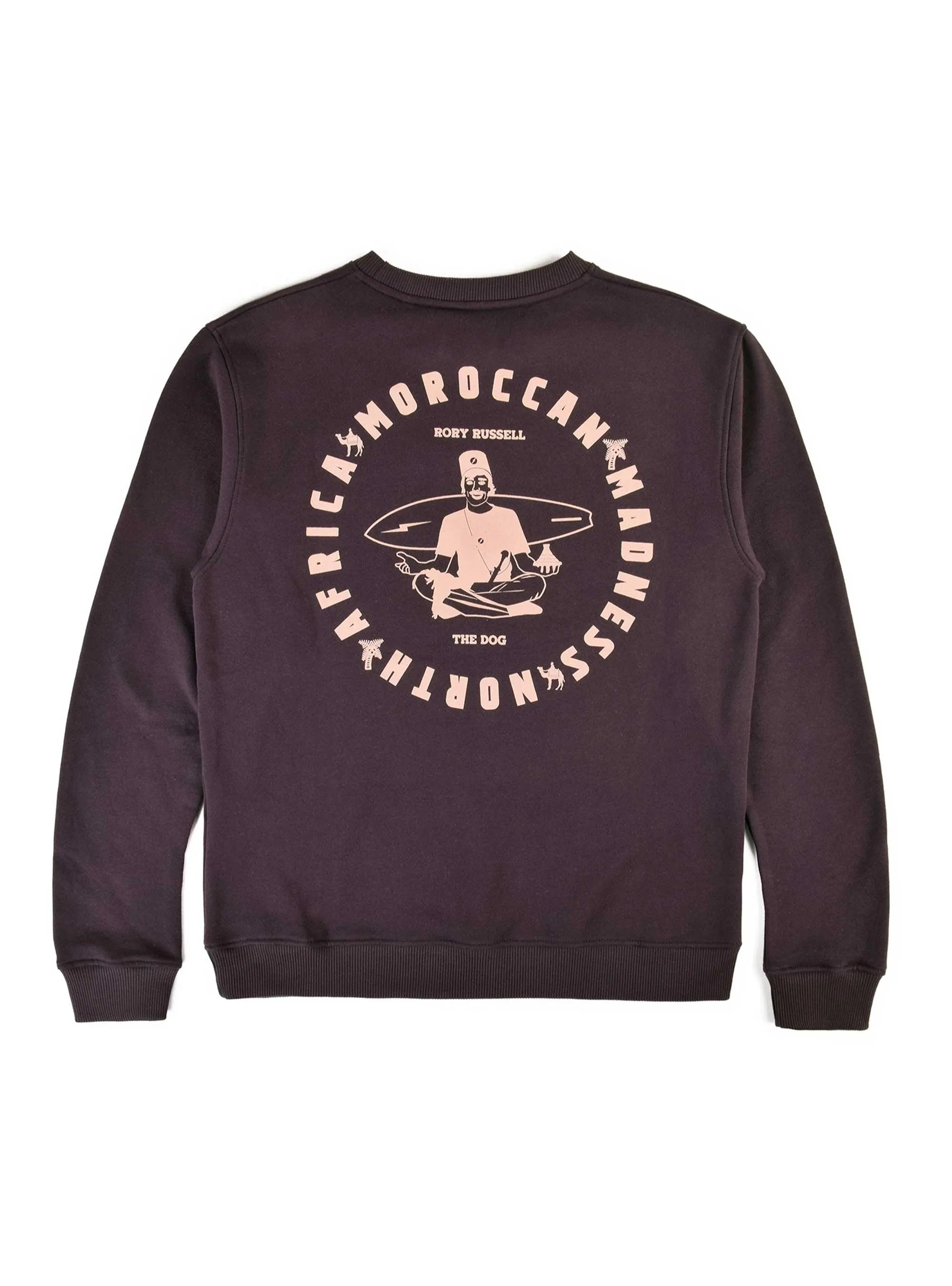 REGULAR SWEATSHIRT WITH FRONT AND BACK PRINT