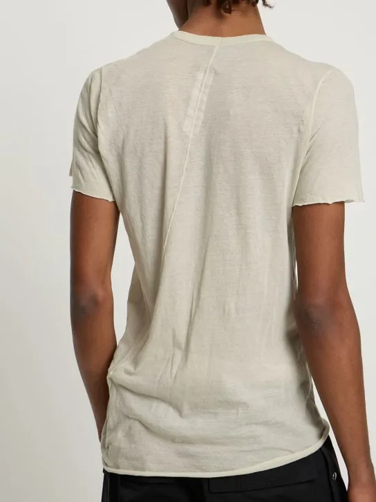 Rick Owens   Unstable basic cotton t-shirt 