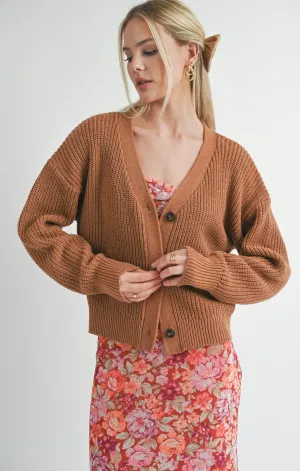 Riley Buttoned Cardi