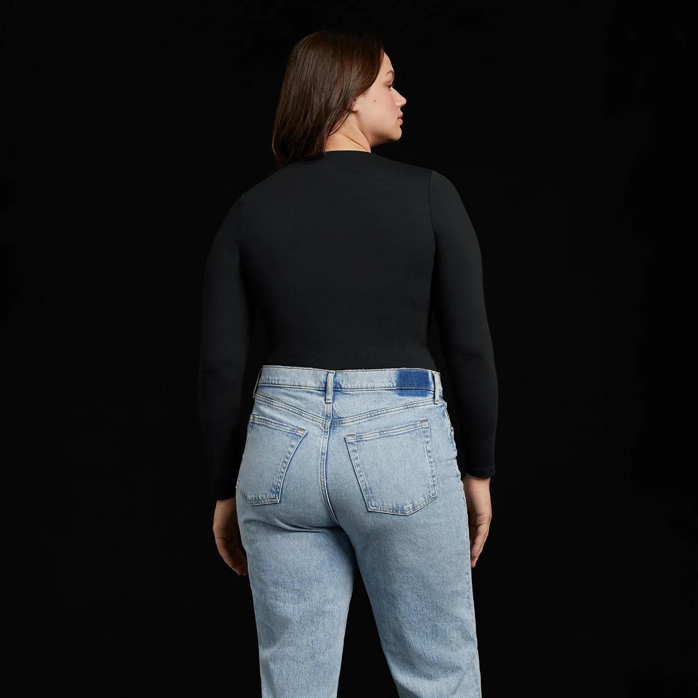 Seamless Long Sleeve Shirt | Black