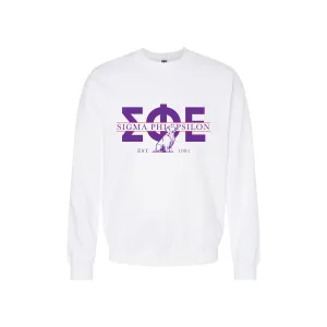 SigEp Golden Letters Crewneck
