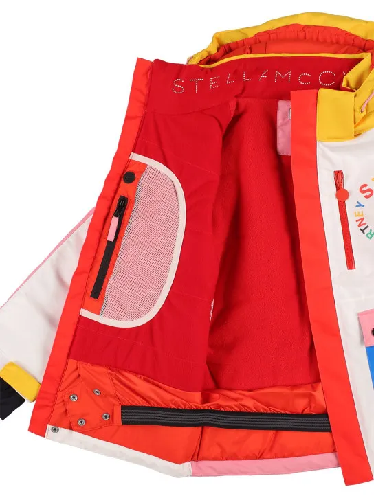 Stella McCartney Kids   Recycled tech ski puffer jacket 