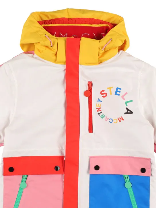 Stella McCartney Kids   Recycled tech ski puffer jacket 