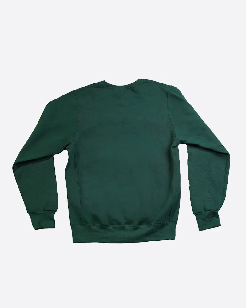 Storm Drop Out Crewneck - Green