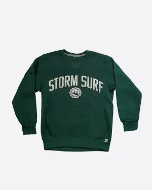 Storm Drop Out Crewneck - Green