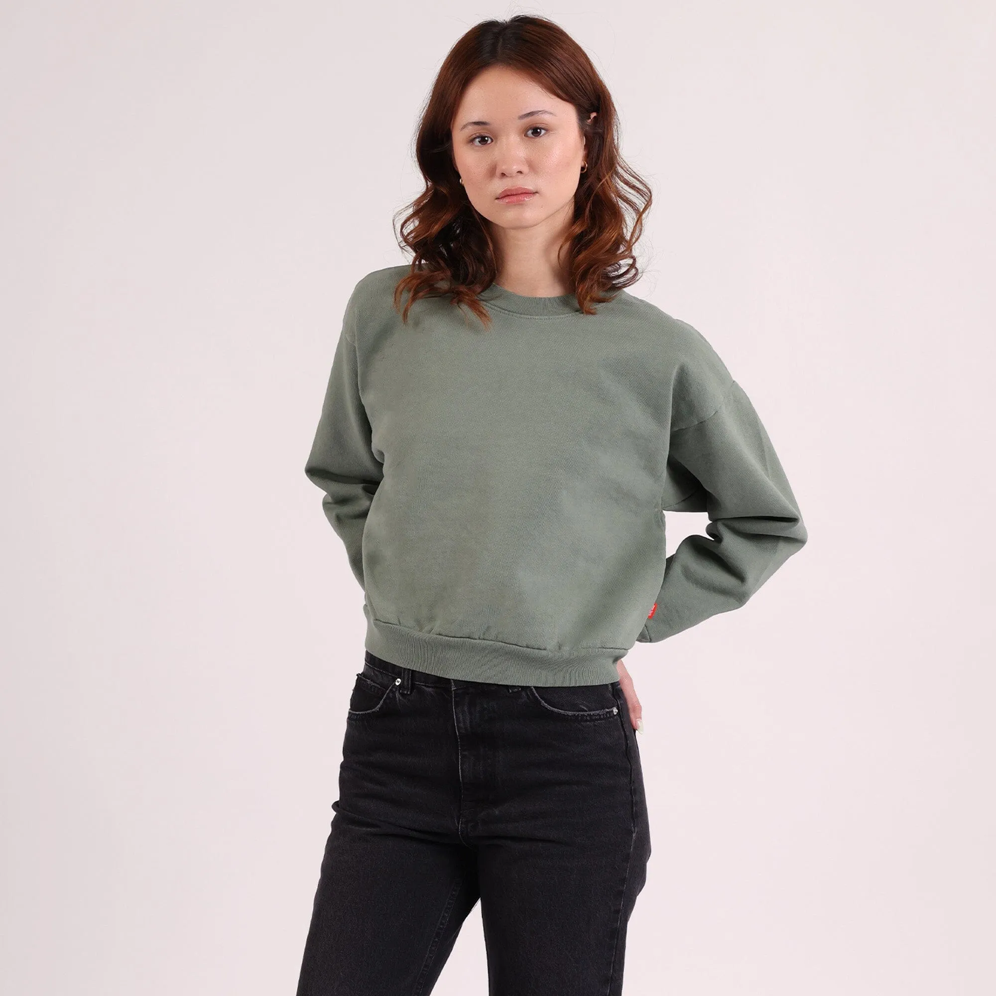 The Nolita Crop Crewneck