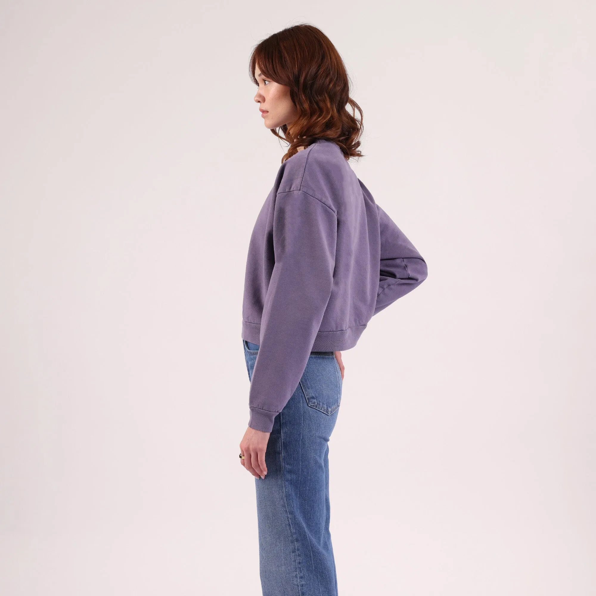 The Nolita Crop Crewneck