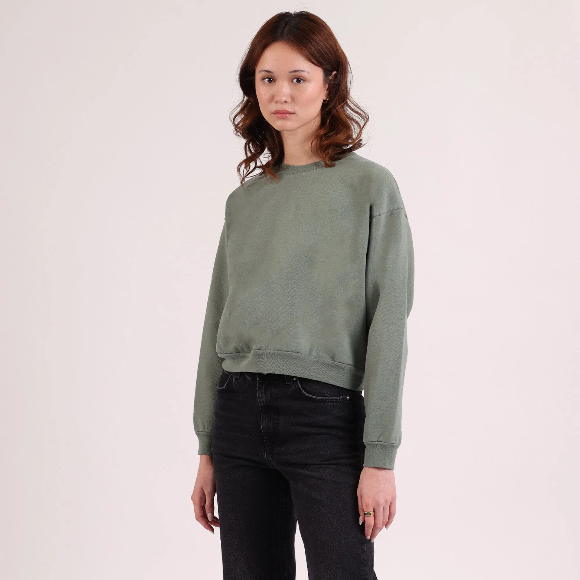 The Nolita Crop Crewneck