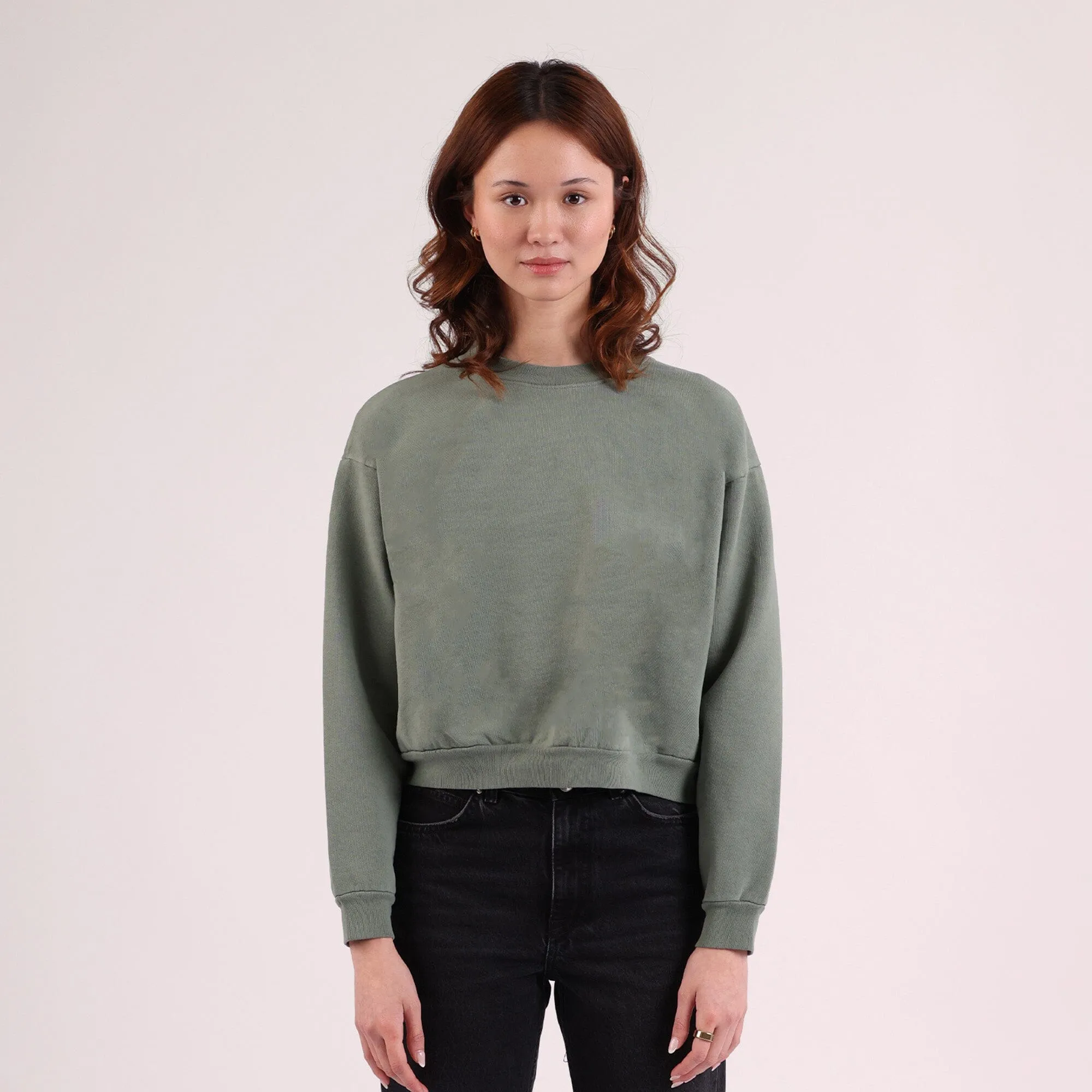 The Nolita Crop Crewneck