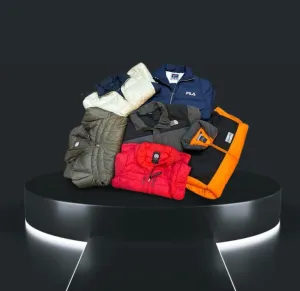 TNF and all mix brand puffer  jacket pcs 23