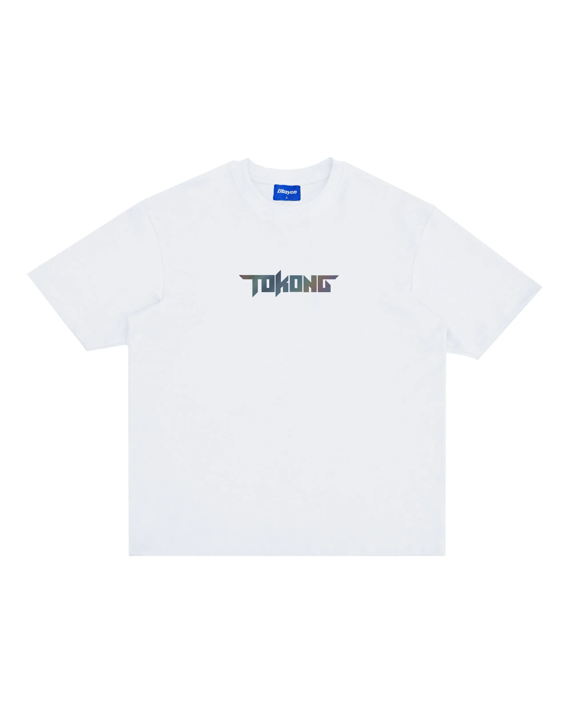TOKONG RAINBOW REFLECTIVE TEE (WHITE)