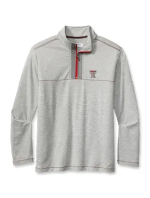 Tommy Bahama Texas Tech Sport High Score Half Zip Sweatshirt
