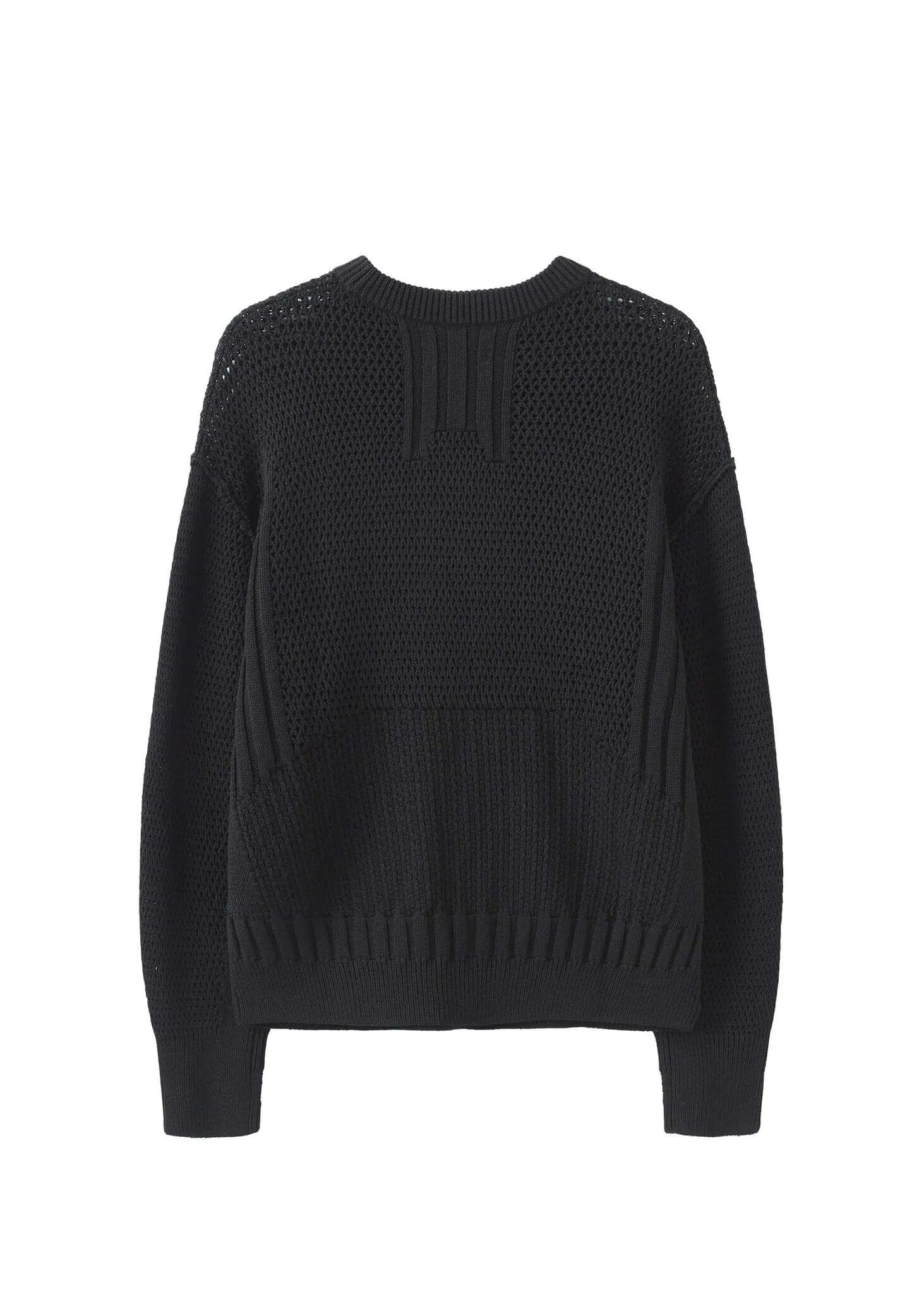 Translucent Weaving Crewnecks