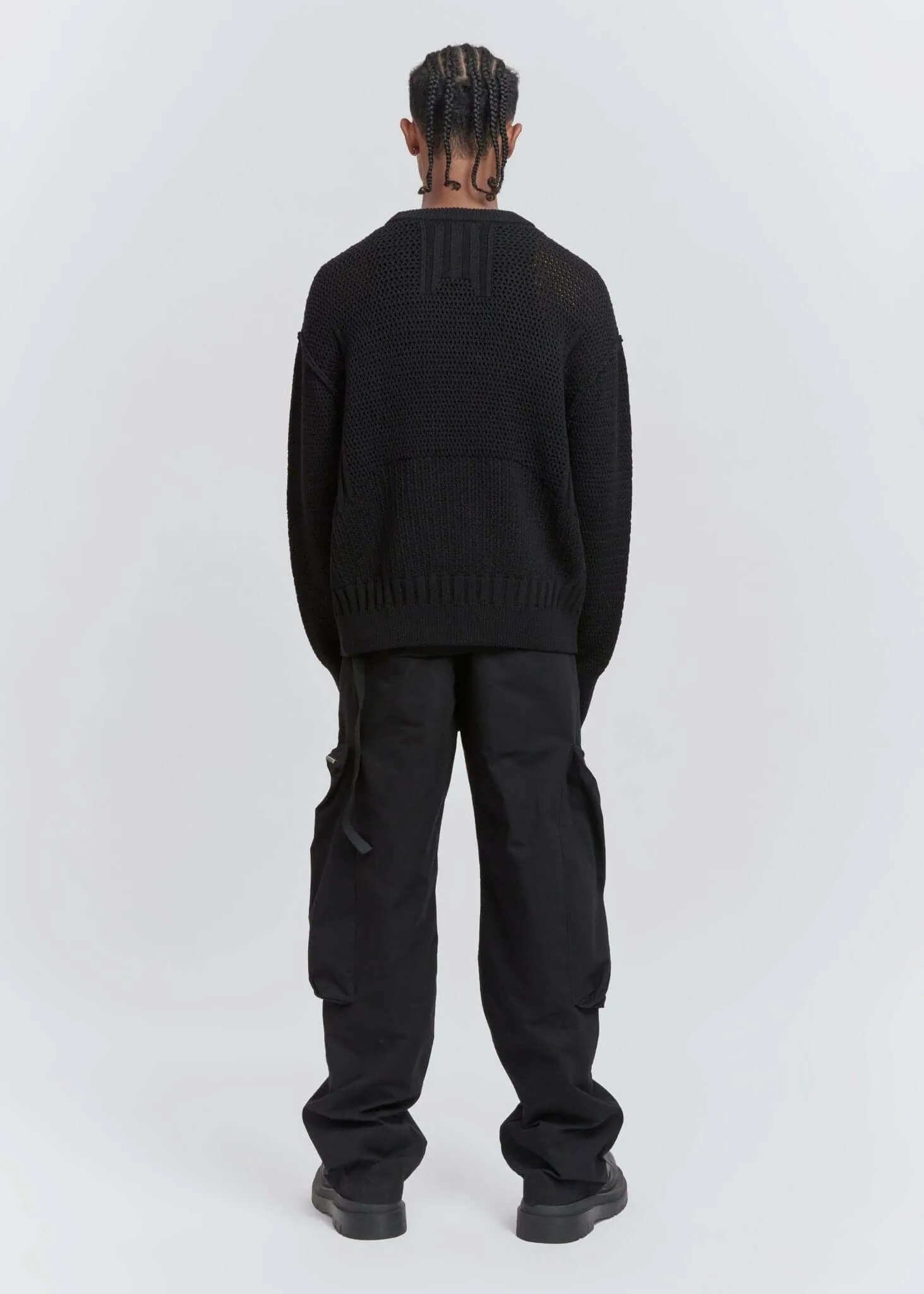 Translucent Weaving Crewnecks
