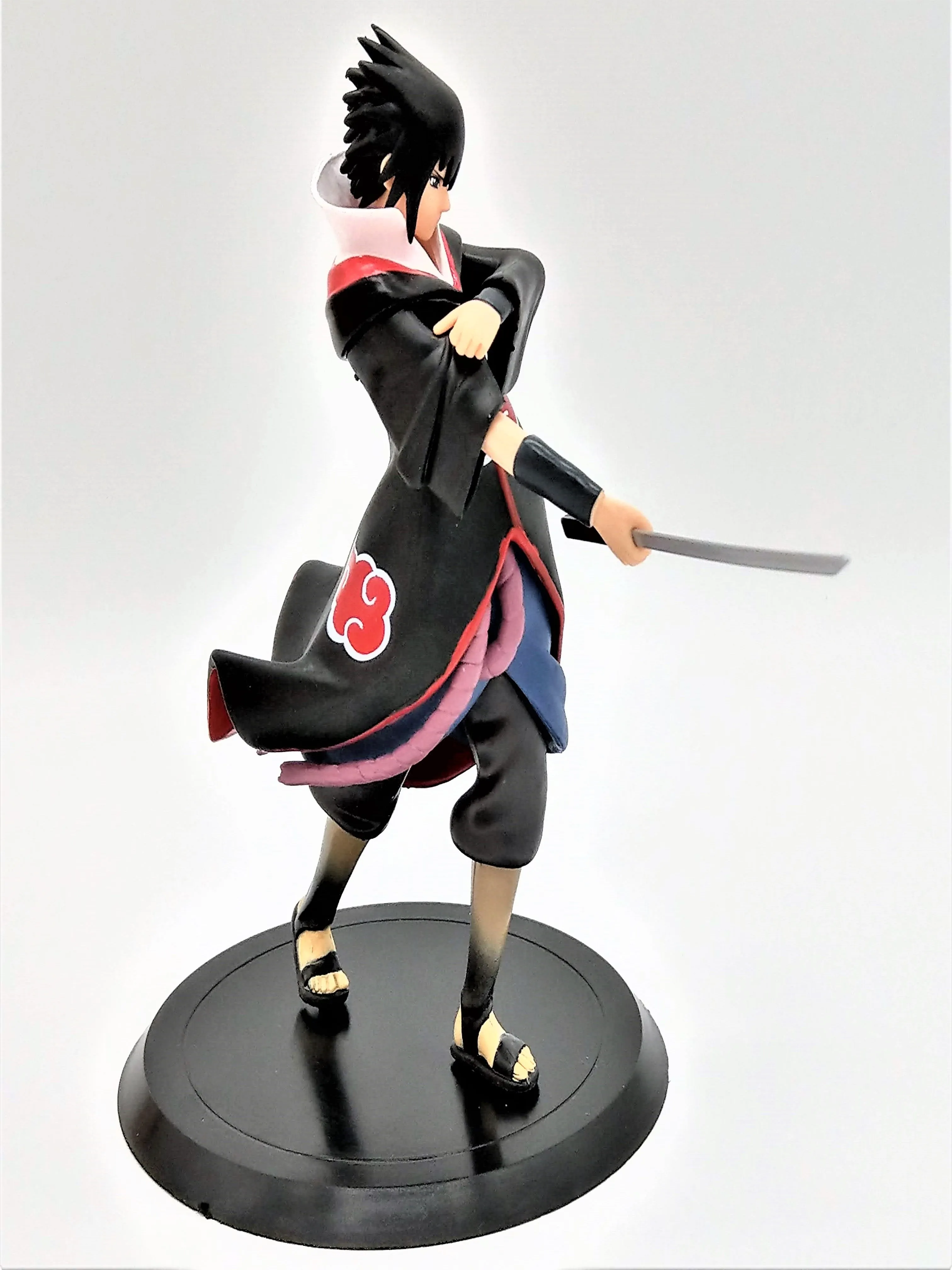 Uchiha Sasuke Collectible Action Figure (Comes with Adhesive Glue!)