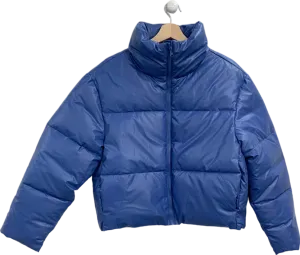 United Colors of Benetton Blue Puffer Jacket UK S