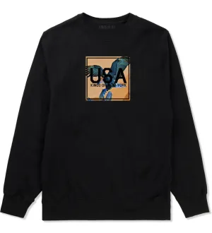 USA Bald Eagle America Crewneck Sweatshirt