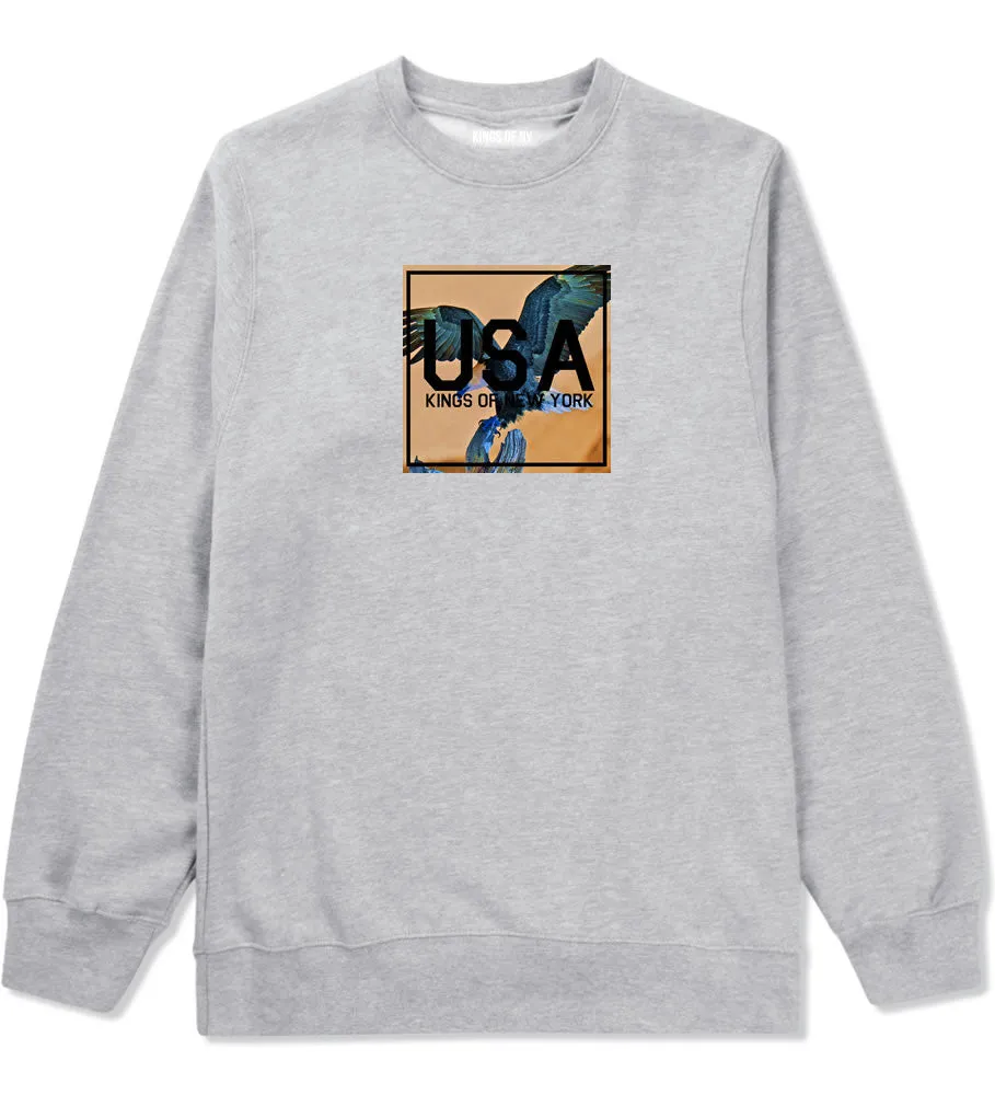 USA Bald Eagle America Crewneck Sweatshirt