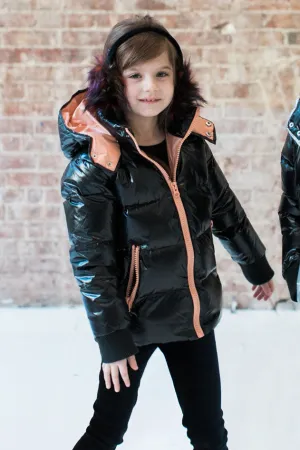 Vierra Rose Evan Puffer - Black (Size 5 left)