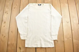 Vintage 1980's Thermal Crewneck
