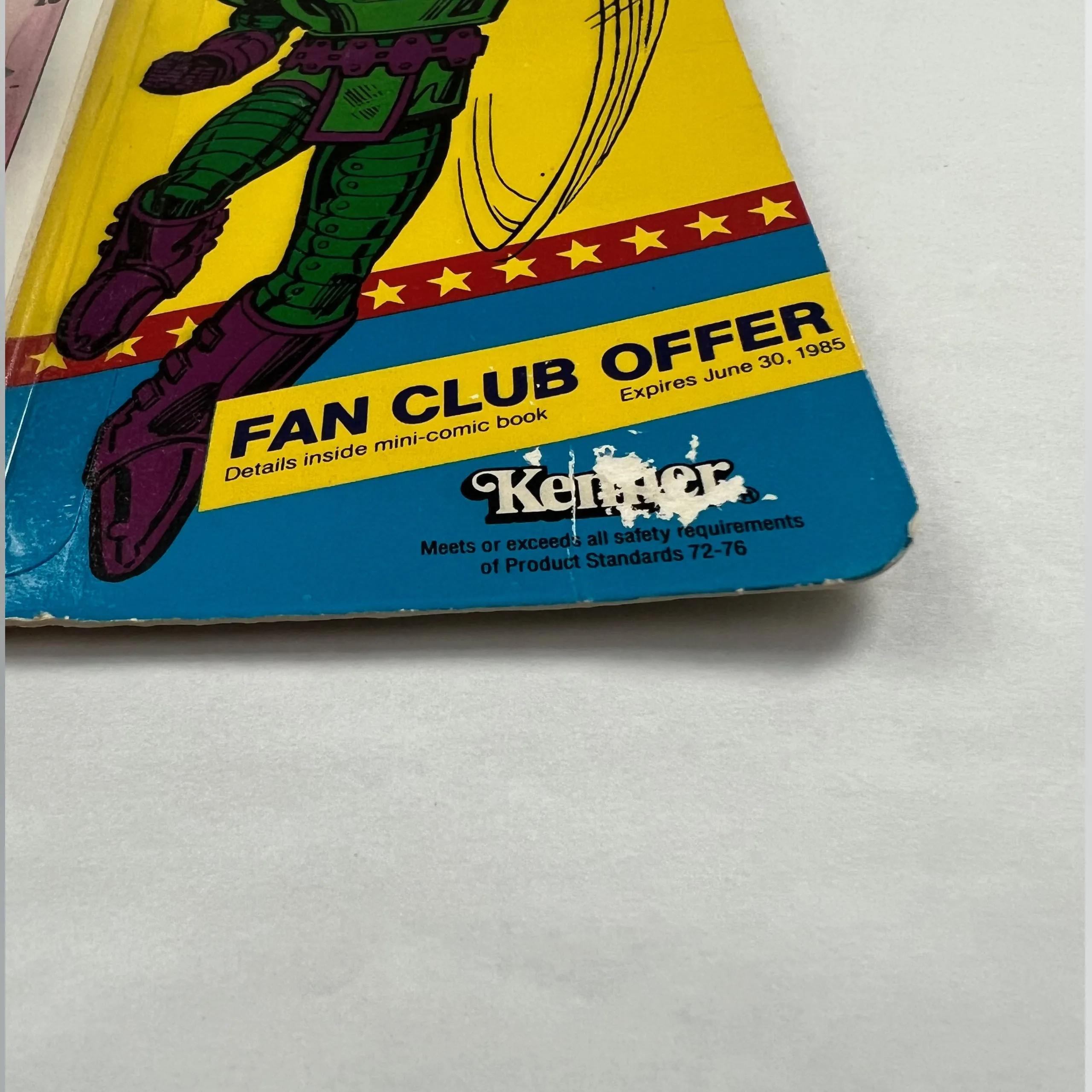 Vintage 1984 Kenner Lex Luthor Action Figure New In Box