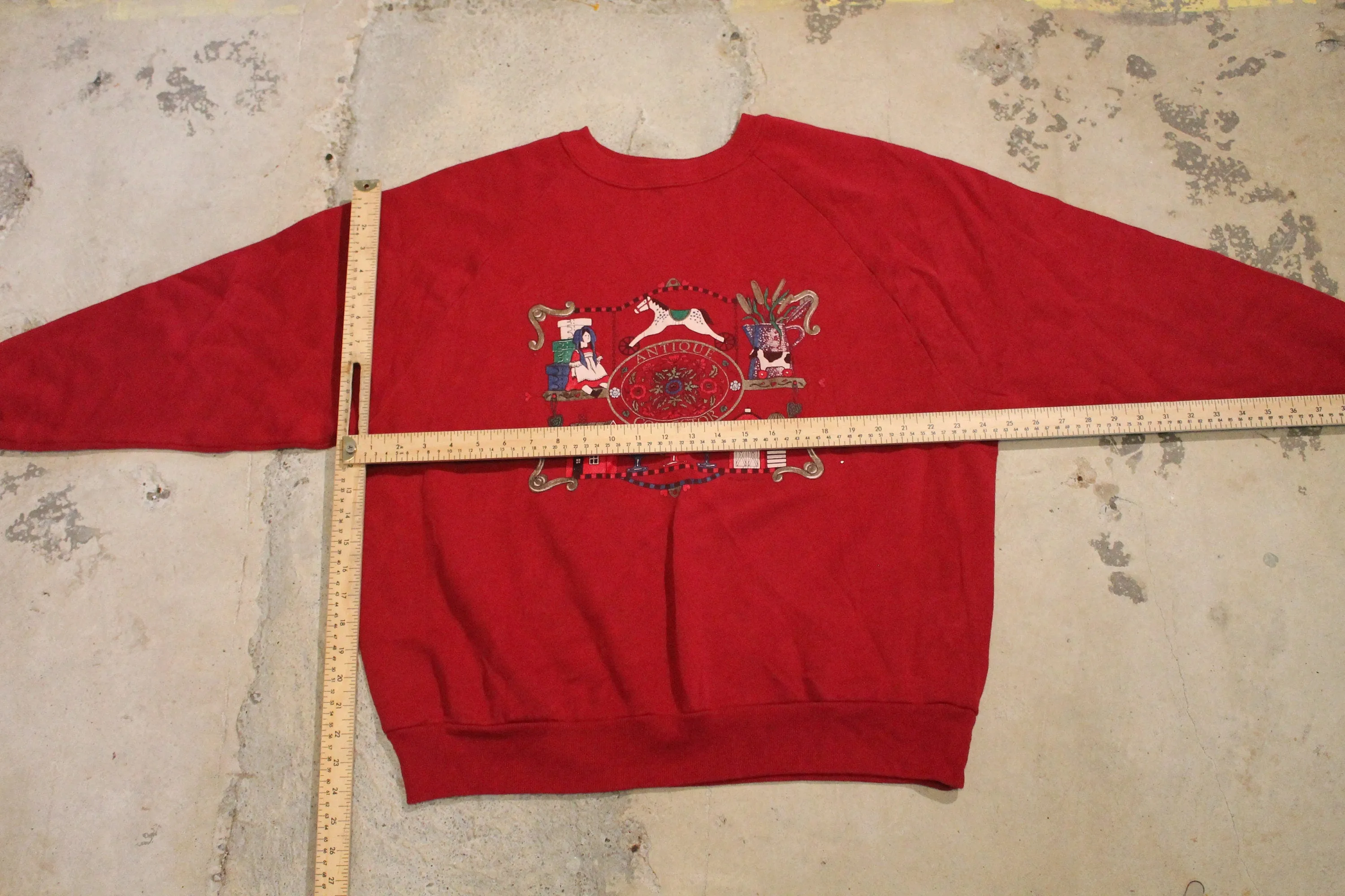Vintage Antique Collection Graphic Crewneck Sweater