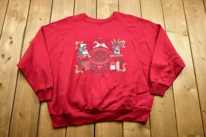 Vintage Antique Collection Graphic Crewneck Sweater