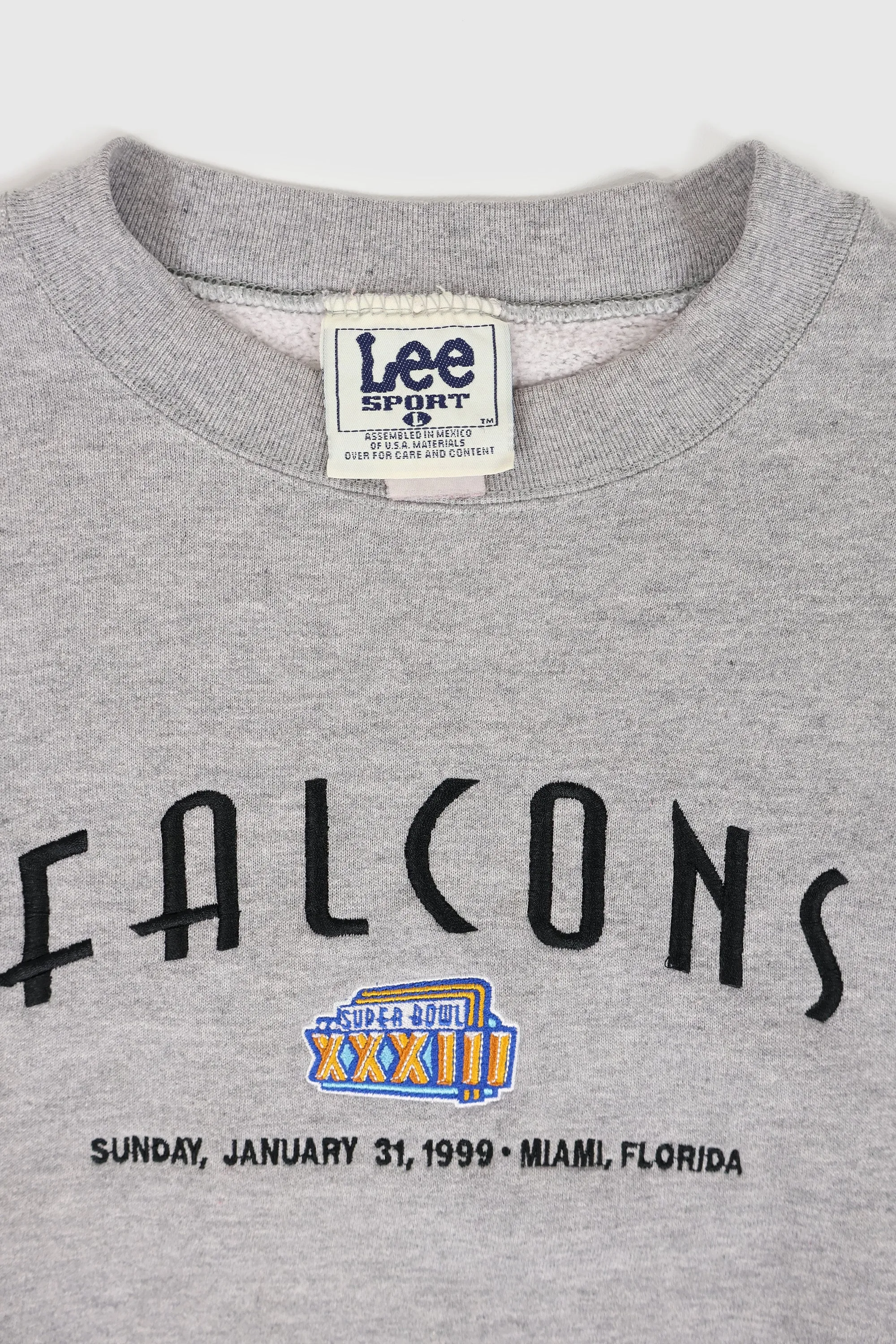 Vintage Atlanta Flacons Super Bowl XXXIII Crewneck