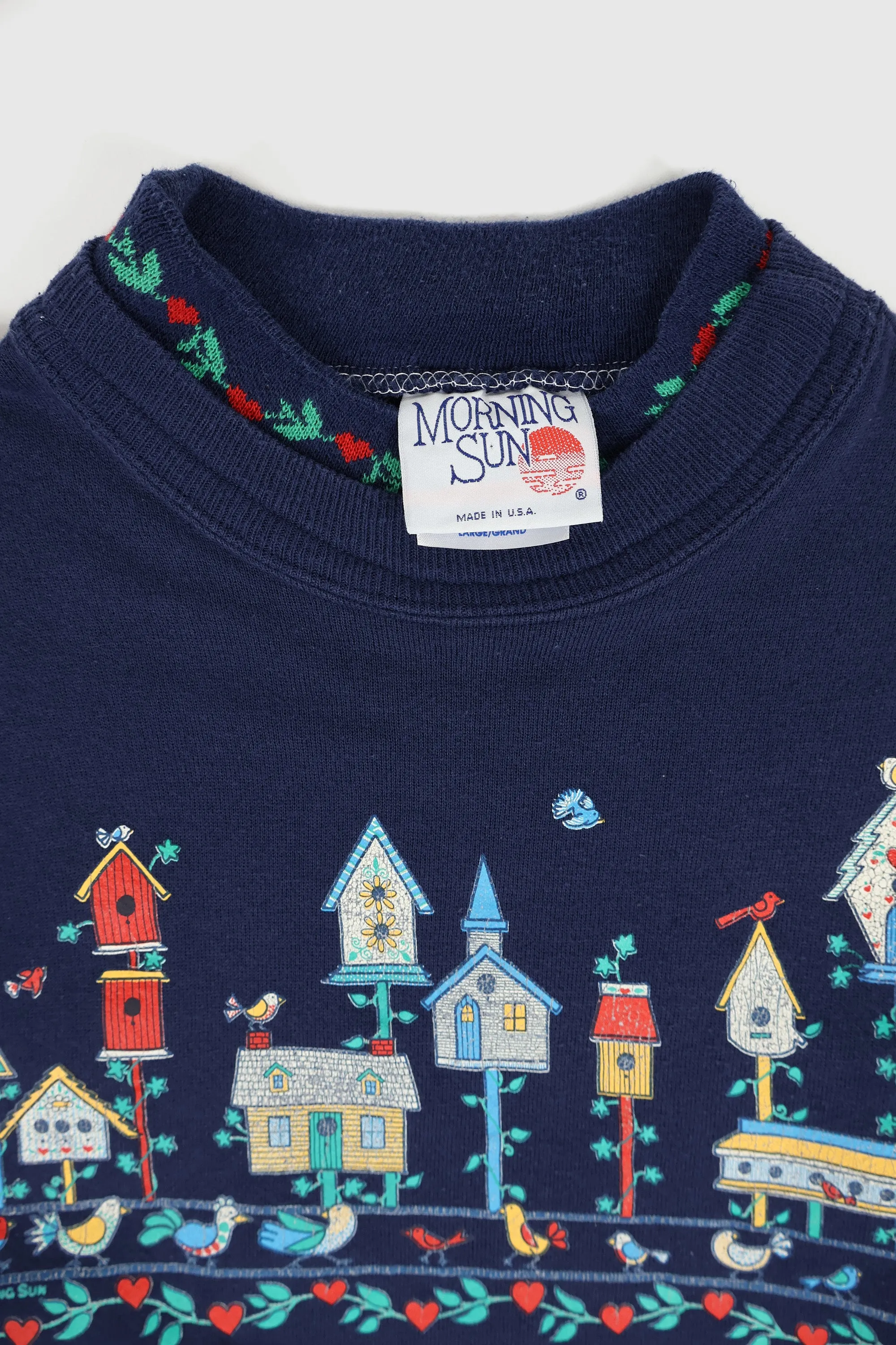 Vintage Birdhouse Crewneck