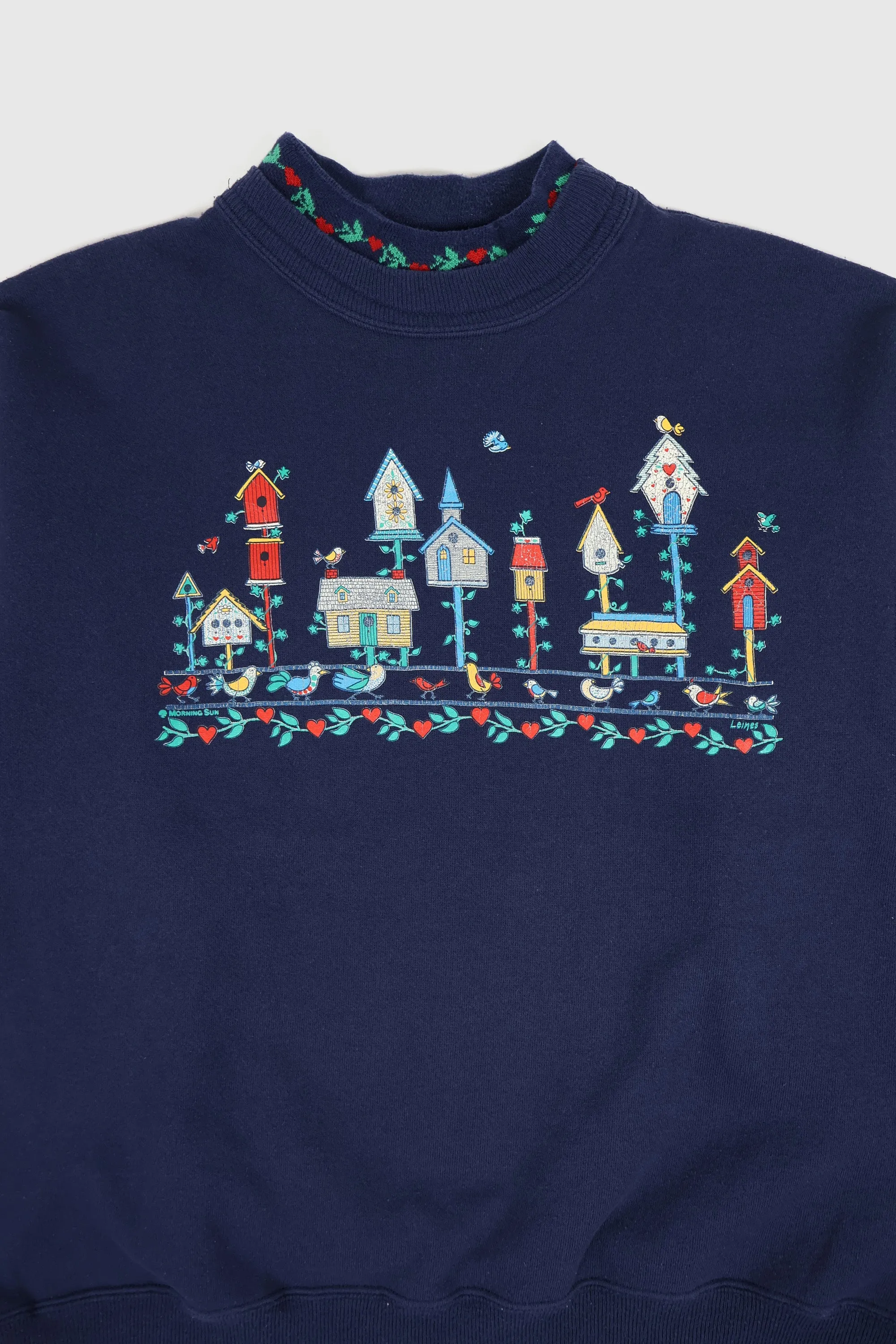 Vintage Birdhouse Crewneck