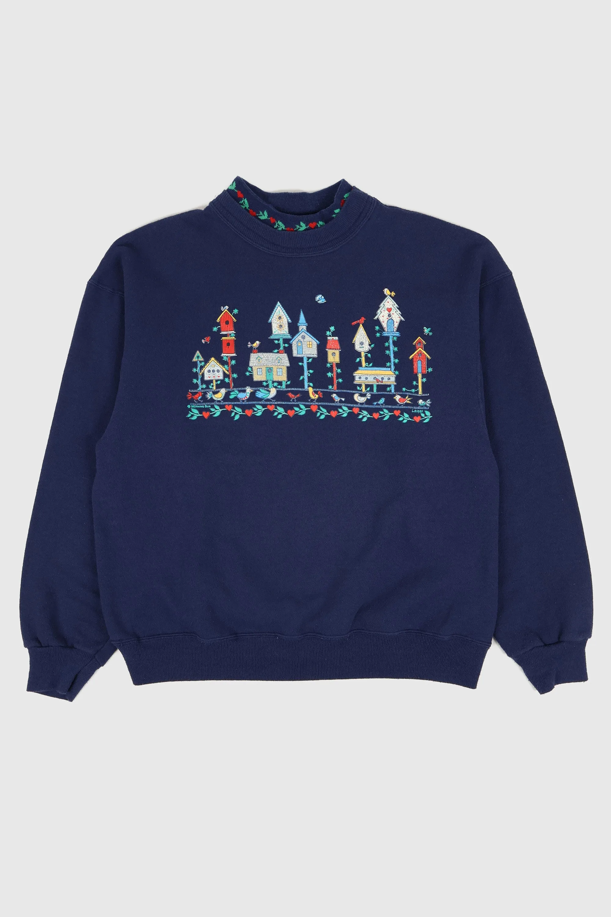 Vintage Birdhouse Crewneck