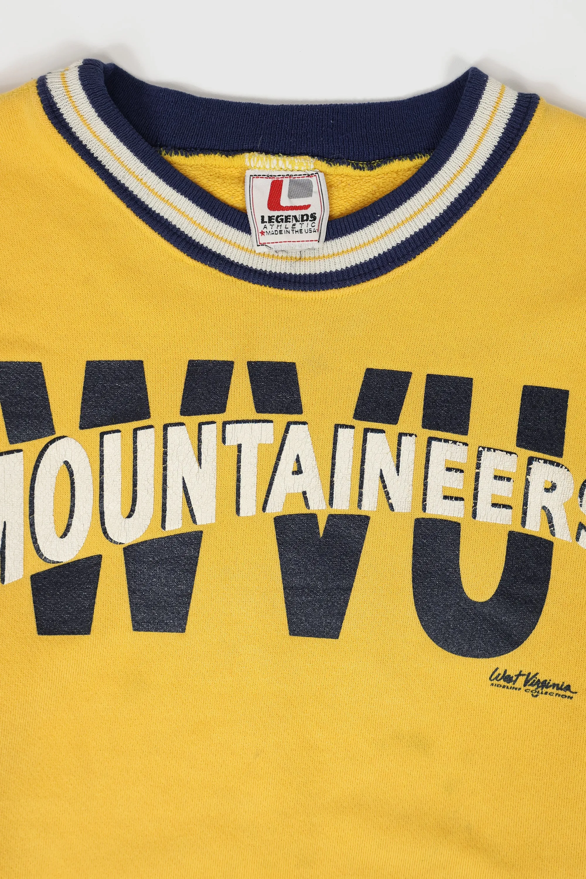 Vintage Distressed West Virginia Crewneck