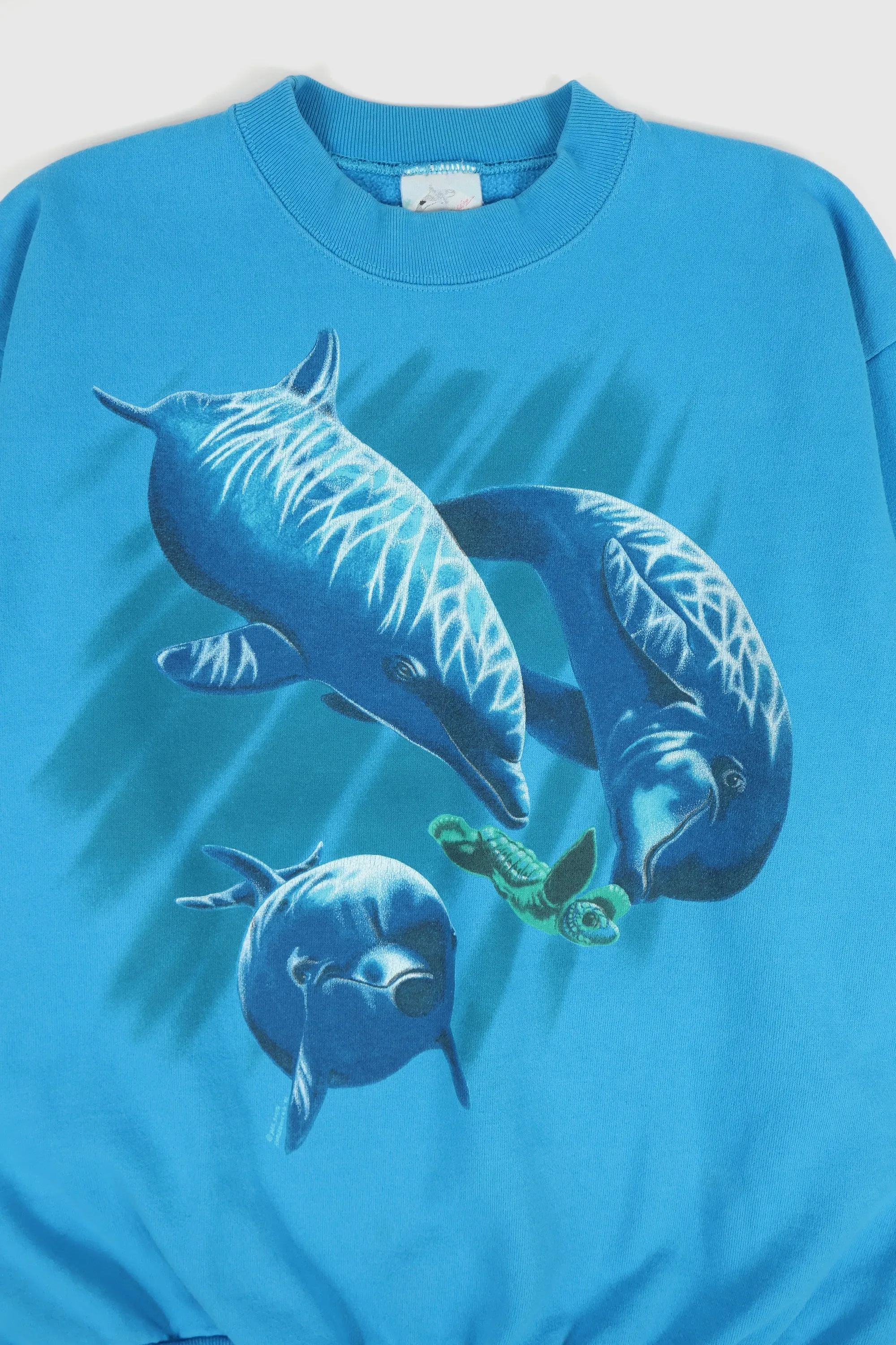 Vintage Dolphins and Turtle Crewneck