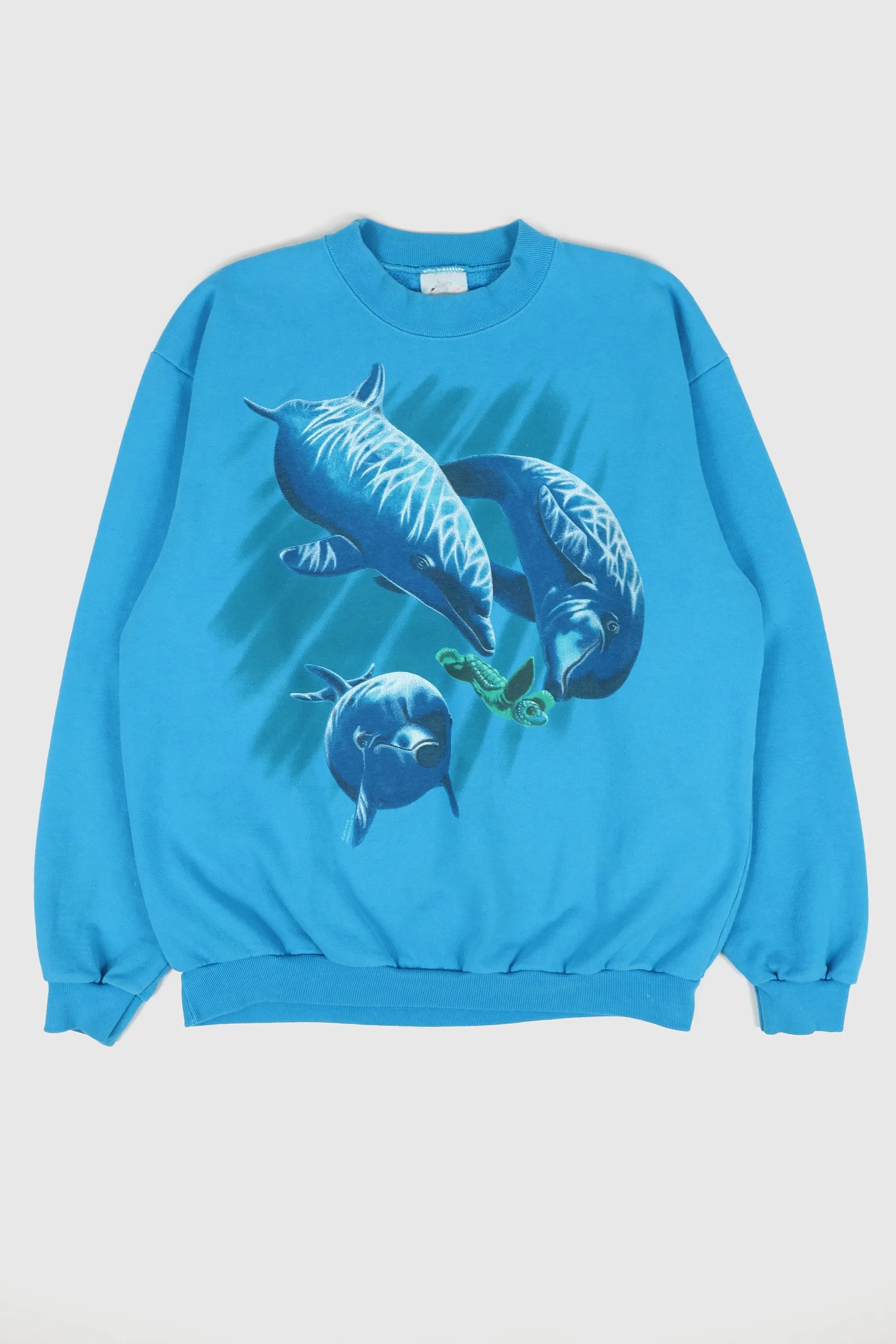 Vintage Dolphins and Turtle Crewneck