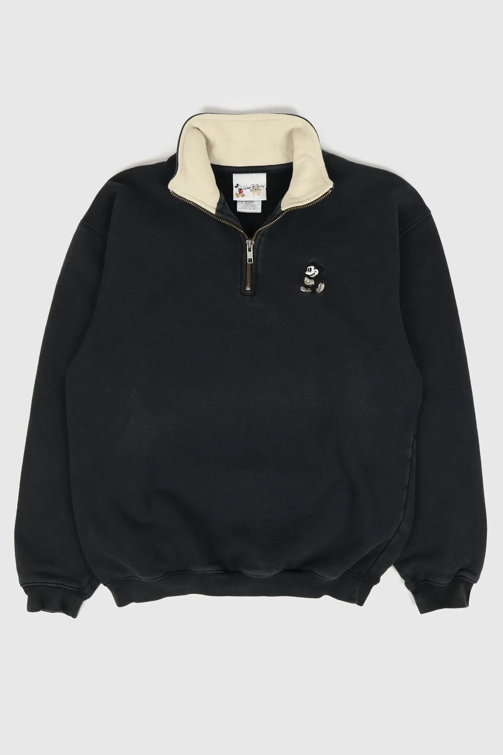 Vintage Mickey Mouse Quarter Zip Jacket