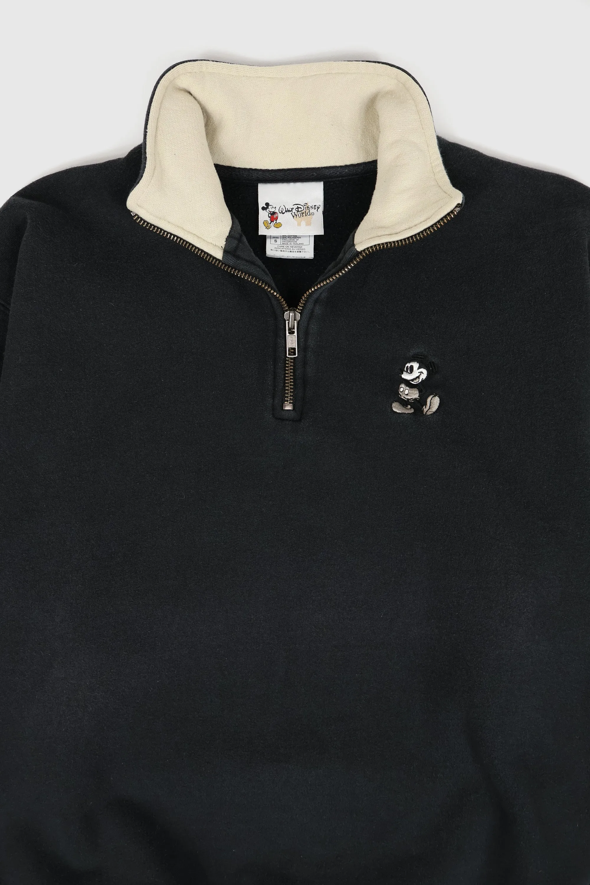 Vintage Mickey Mouse Quarter Zip Jacket