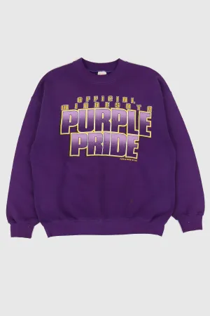 Vintage Minnesota Vikings Purple Pride Crewneck