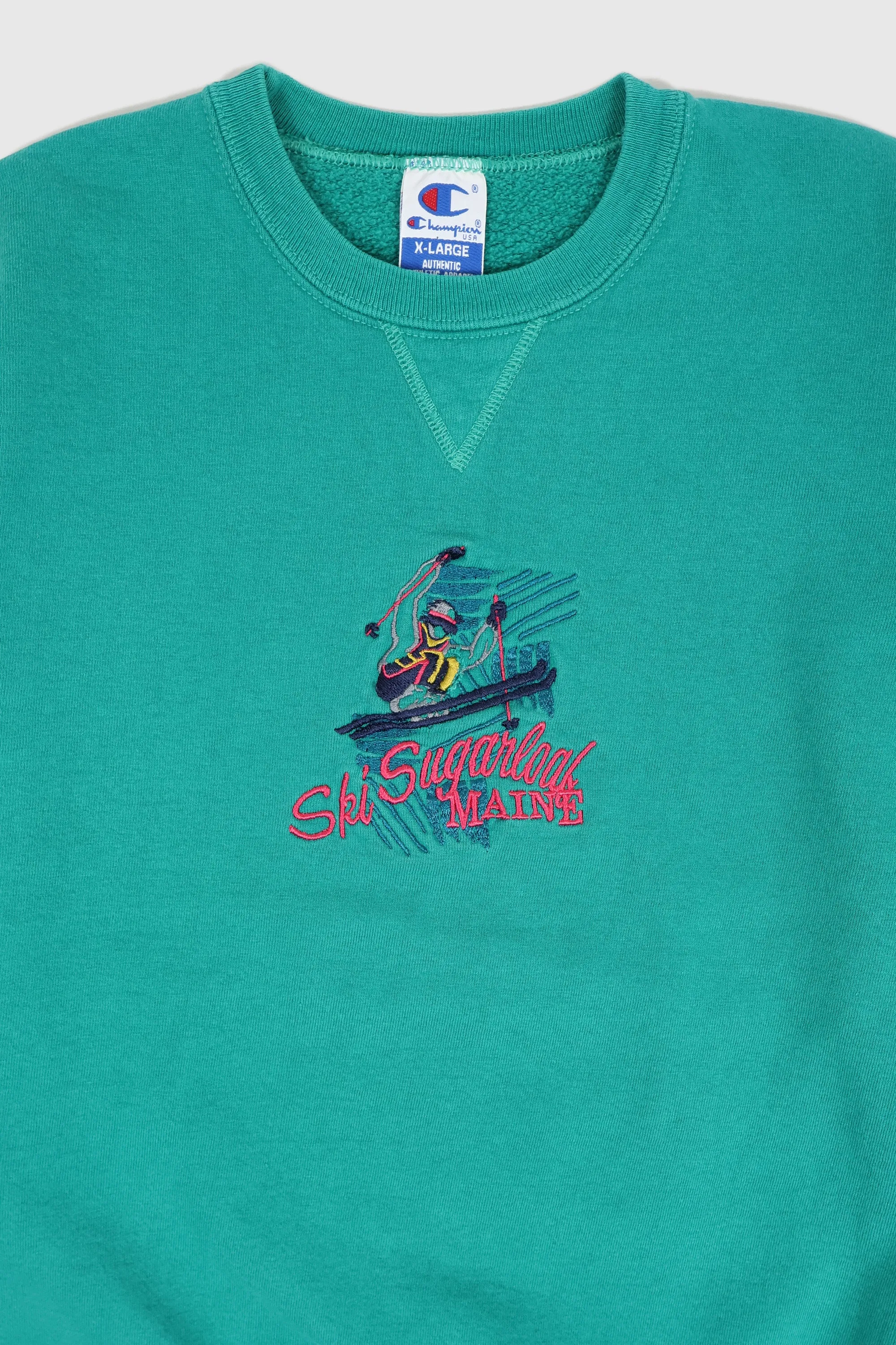 Vintage Ski Sugarloaf Maine Crewneck