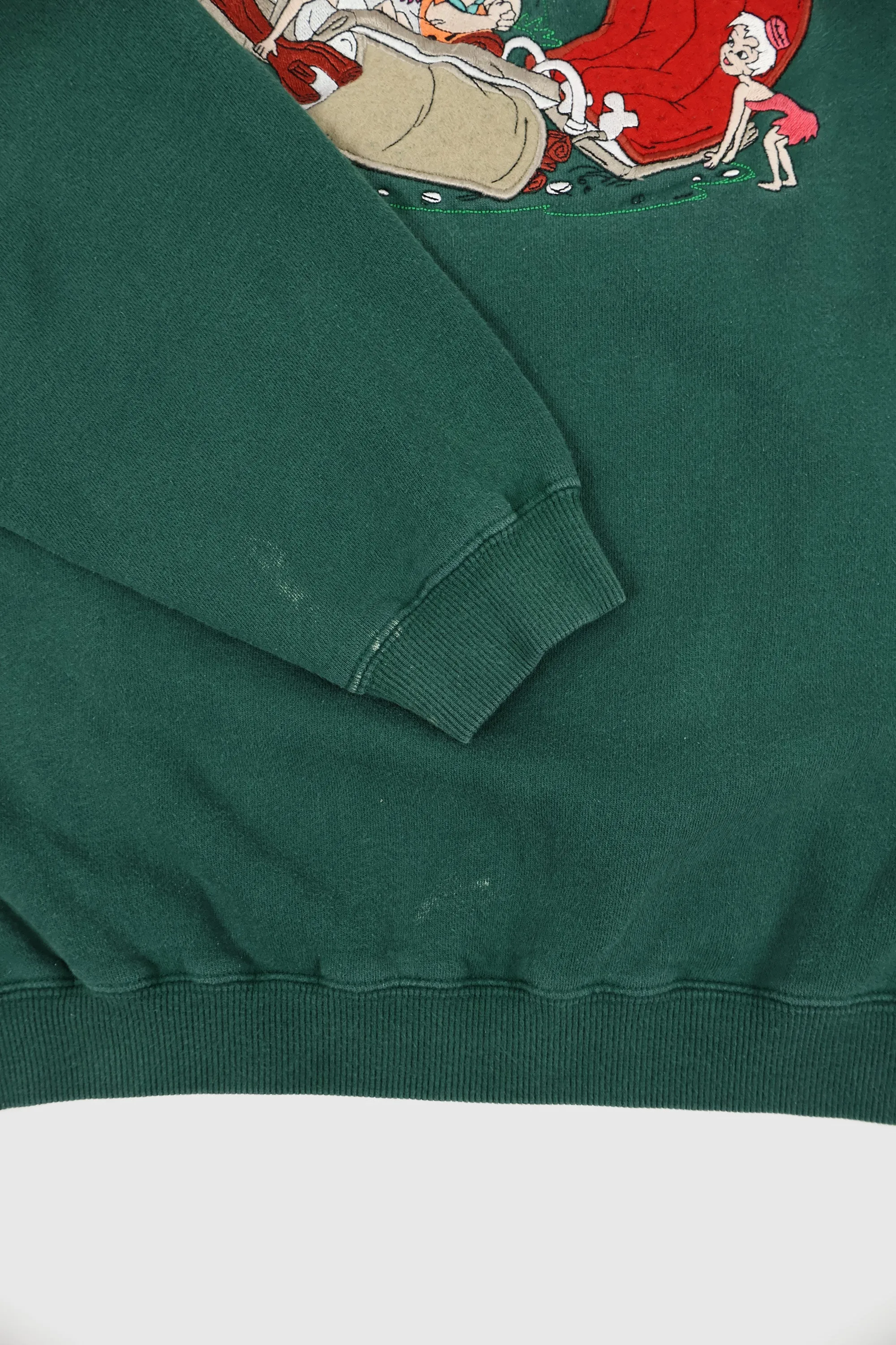 Vintage Visit Bedrock Flintstones Crewneck